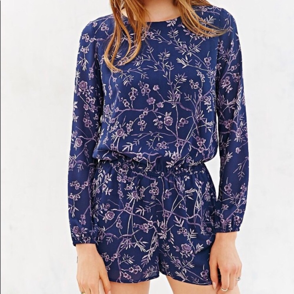 Lucca couture purple romper size XS